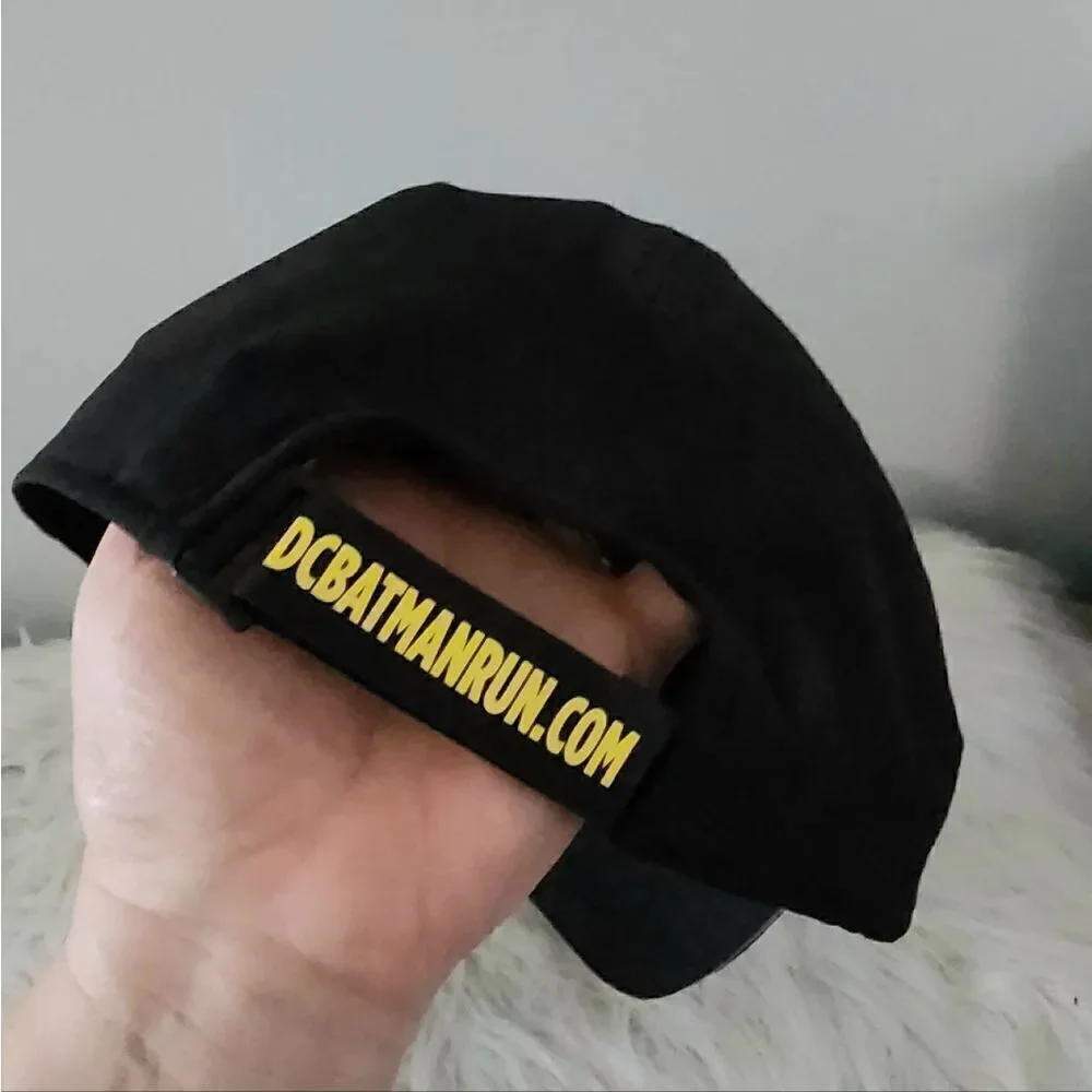 DC batman run trucker hat ball cap adjustable
